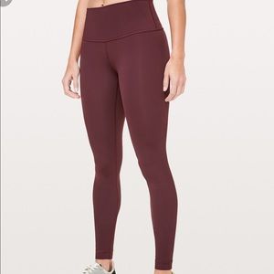 Lululemon high rise wonder under legging